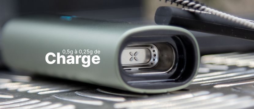 Vaporisateur CBD PAX Plus : option demi charge