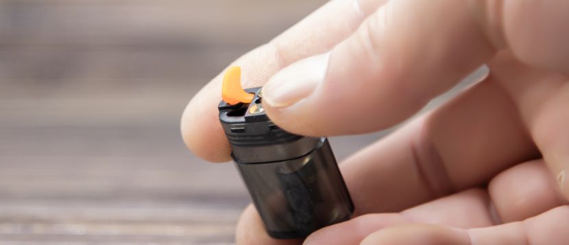 Comment remplir l'e-cigarette pod Aspire Vilter 2 ?
