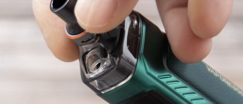 Comment remplir la cigarette électronique Armour GS Vaporesso ?