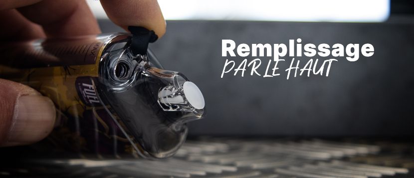 Comment remplir la puff Fighter X 32K de Maison Fuel ?