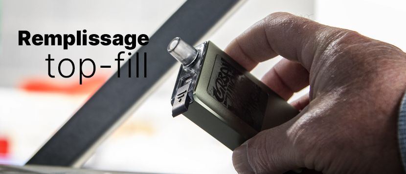 Comment remplir la cartouche Voopoo Doric Go ?