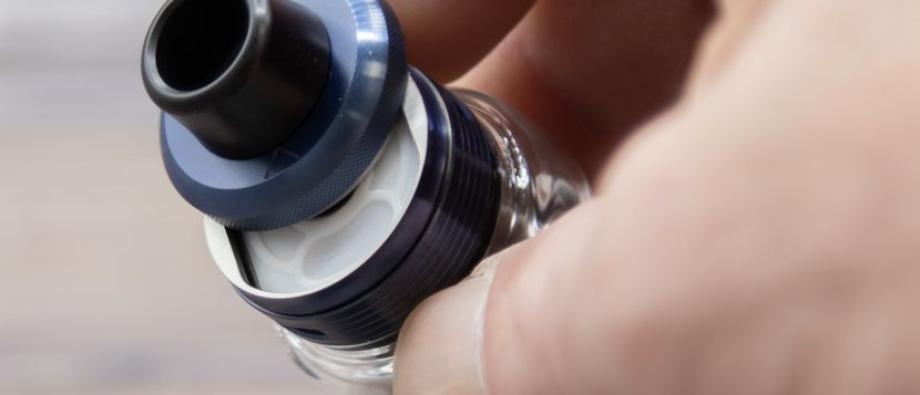 Comme remplir le clearomiseur e-cigarette TF-D Tank ?
