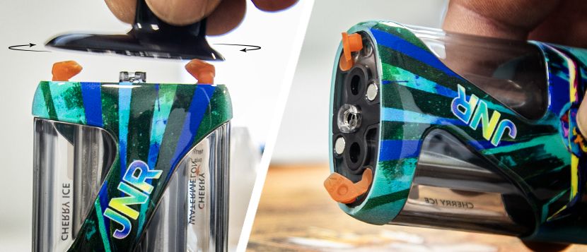 ZPulse 42K : la puff JNR à double réservoir commutable