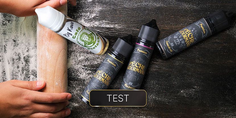 Test des nouveaux e-liquides Péché Gourmand O'Jlab