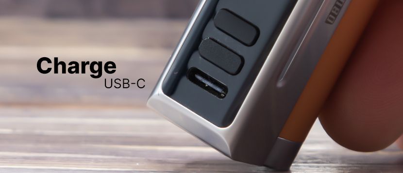 Quick charge pour le kit Zelos M80 d’Aspire