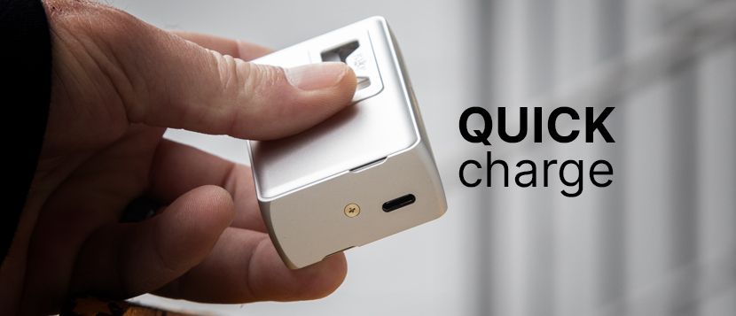 Port Quick Charge : option anti-crevaison incluse !